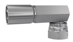 Manguera Parker Parkrimp 1B448-16-16 de 1" BSP COMP/90 FEM x 1" ID, presión media, serie 48